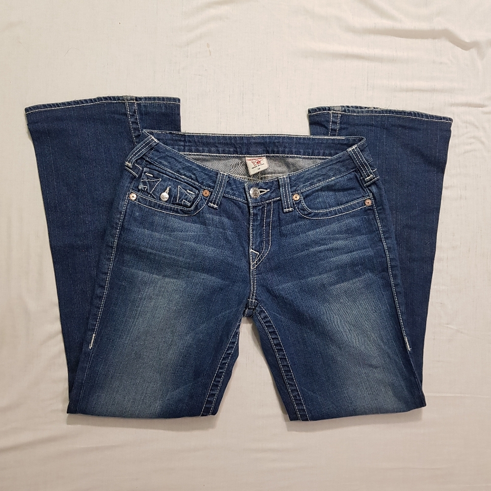 Y2k Low Rise True Religion Women's Boot Cut Jeans